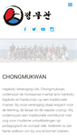 Mobile Screenshot of chongmukwan.nl